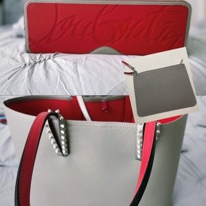 Christian Louboutin Cabata East-West Leather Tote
